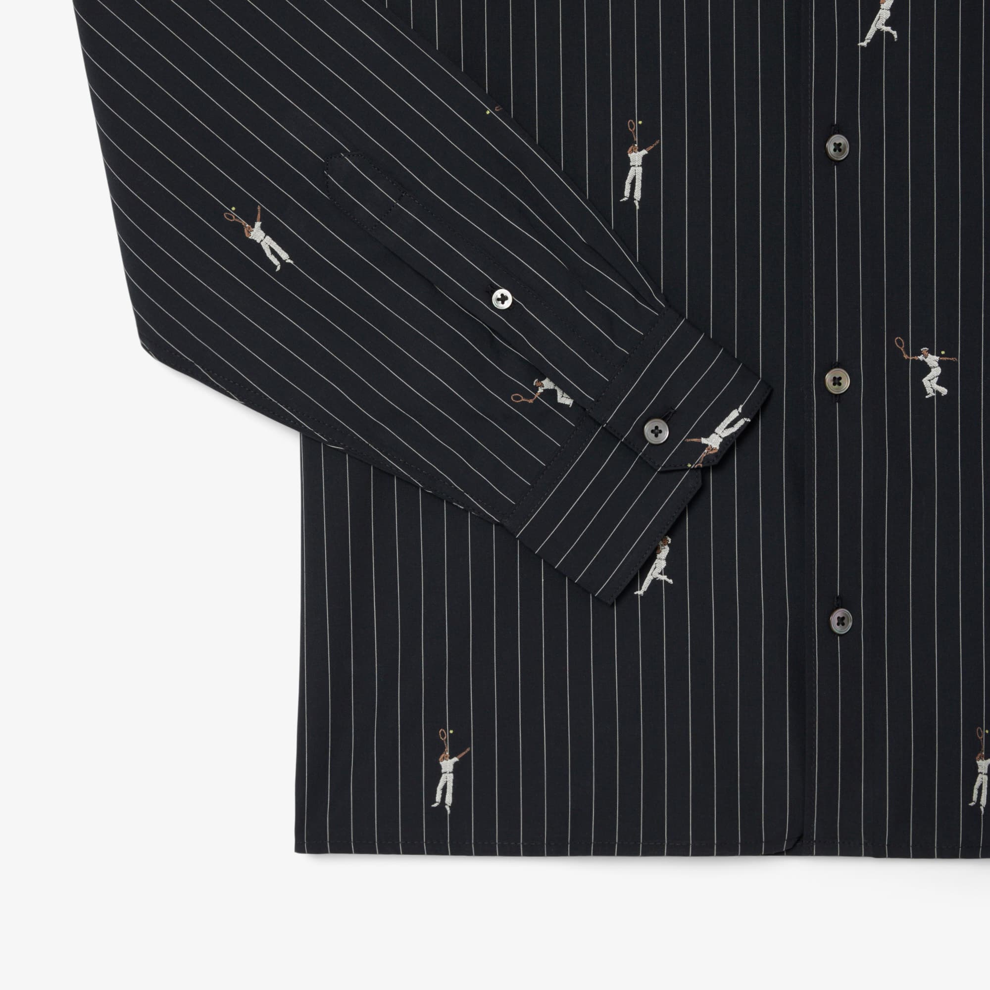 Relaxed Fit Embroidered Cotton Shirt