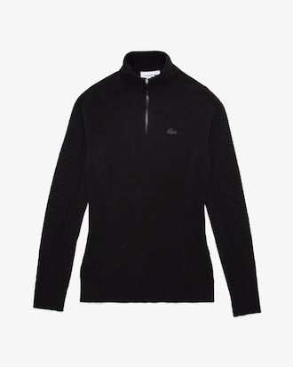 Women's Zip Neck Sweater