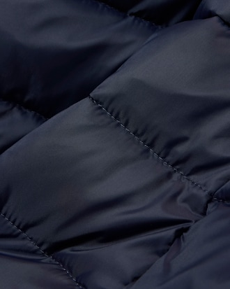 Water-Repellent Quilted Down Vest
