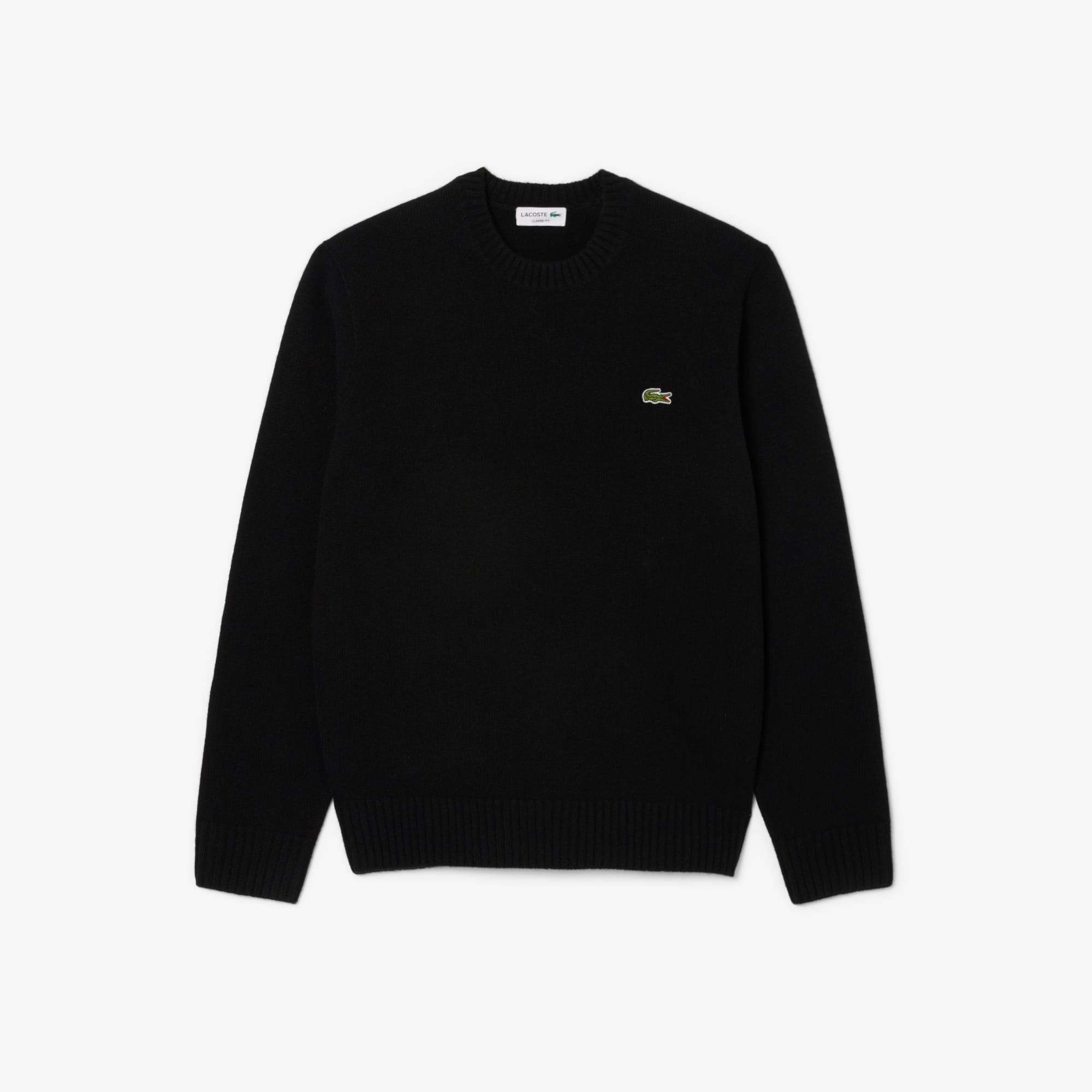 即完品】CLUBHAUS x Lacoste Sweat - Black 即完品】CLUBHAUS x