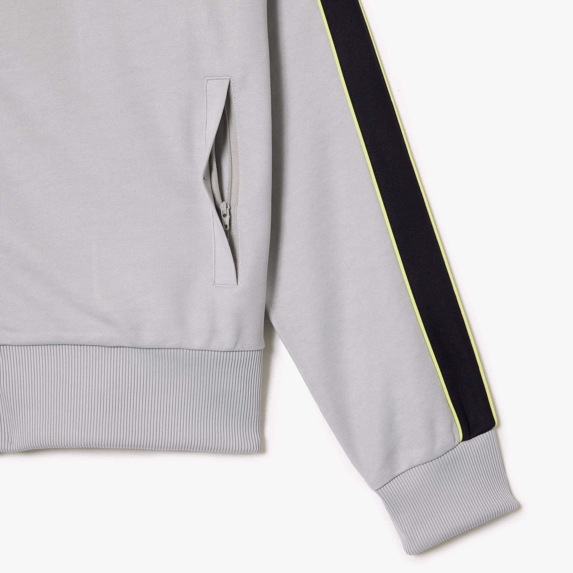 Men's Colorblock Ripstop Piqué Zip-Up Sweatshirt - Sweaters
