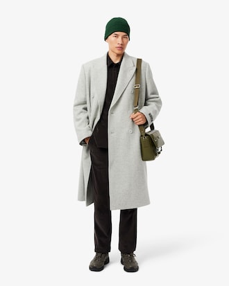 Unisex Rib Knit Brushed Wool Beanie