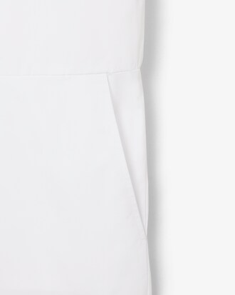 Runway Poplin Polo Collar Playsuit