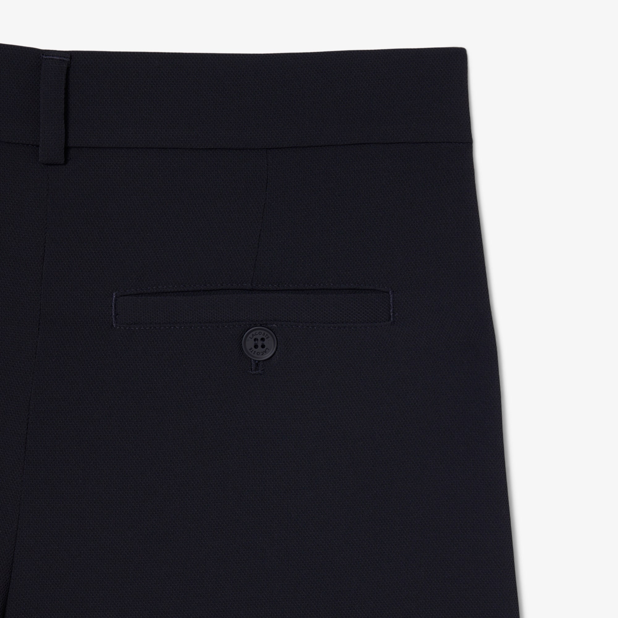 Oversized Fluid Piqué Suit Pants