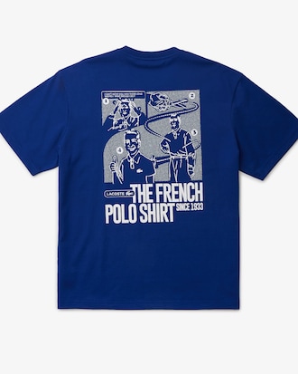 Men's Heavy Cotton Print Back T-Shirt
