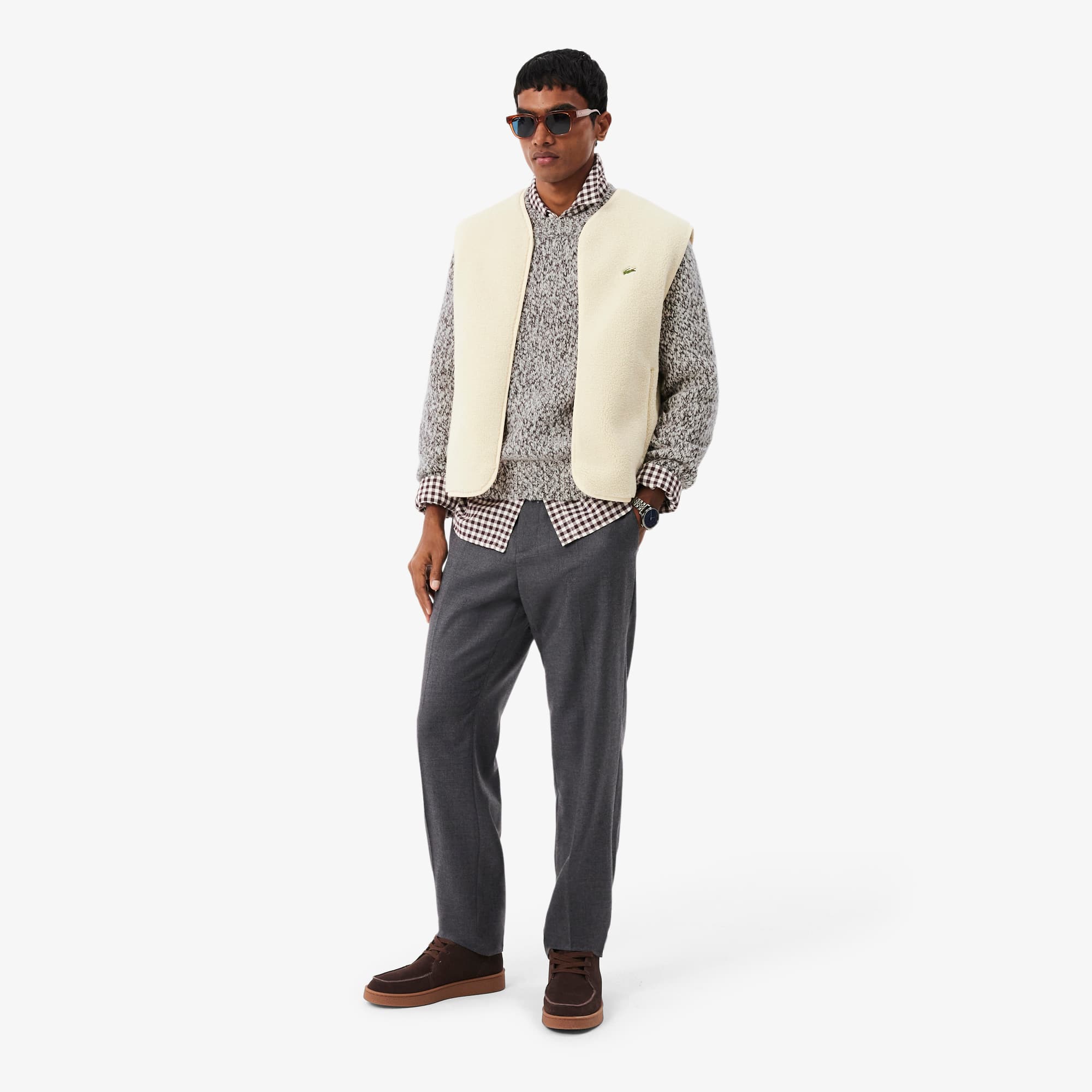 Mercerized Knit Wool Cardigan - Sweaters & Sweatshirts - New In