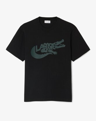 Playera de Algod&oacute;n Estampada de Corte Cl&aacute;sico