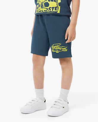 Kids' Printed Fleece Shorts
