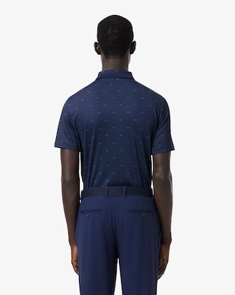 Regular Fit Printed Golf Polo