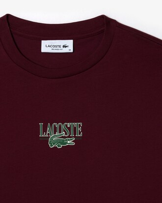 Playera Para mujer de corte relajado de algod&oacute;n estampado