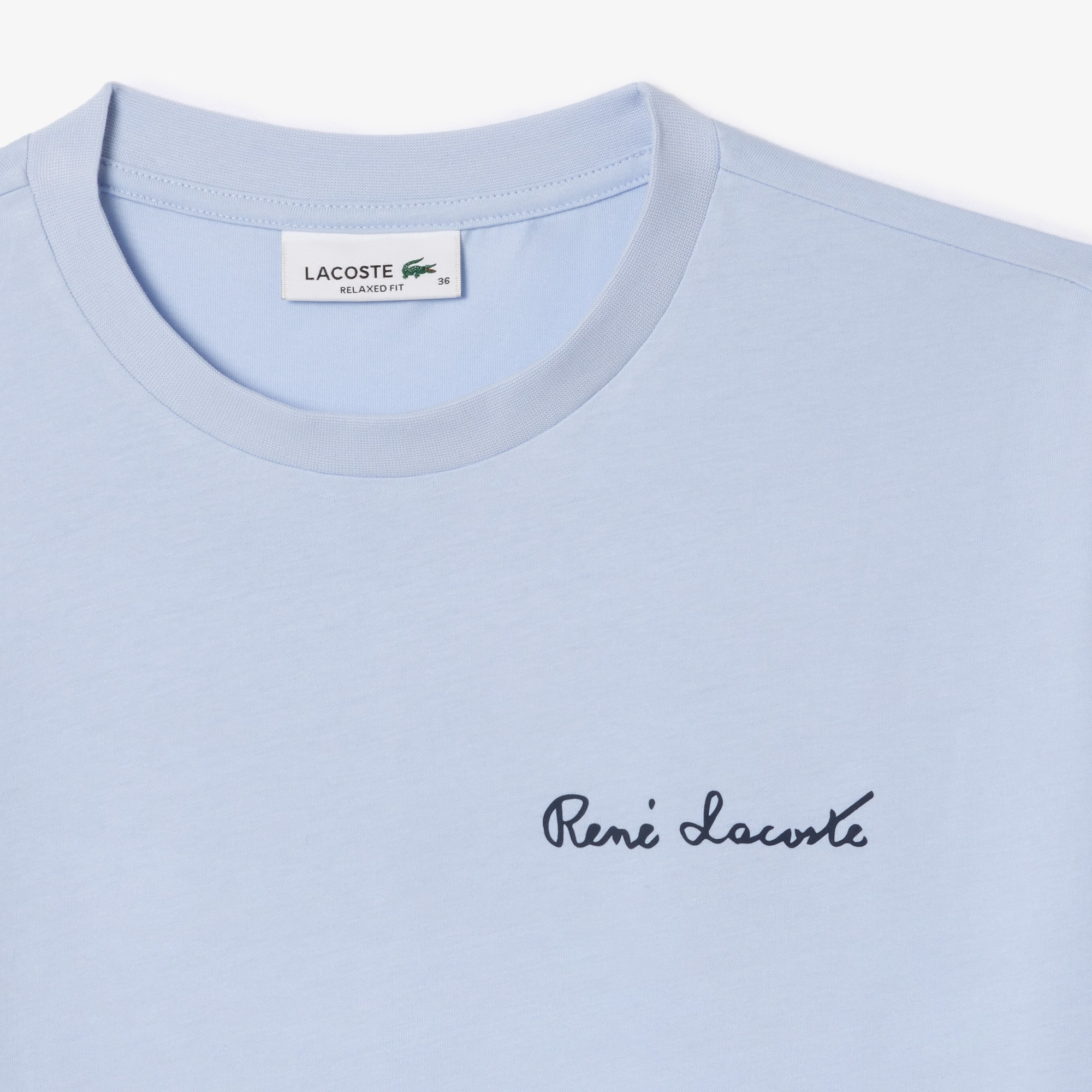 Women's Relaxed Fit Branded Cotton T-Shirt - T-Shirts & Tops - New