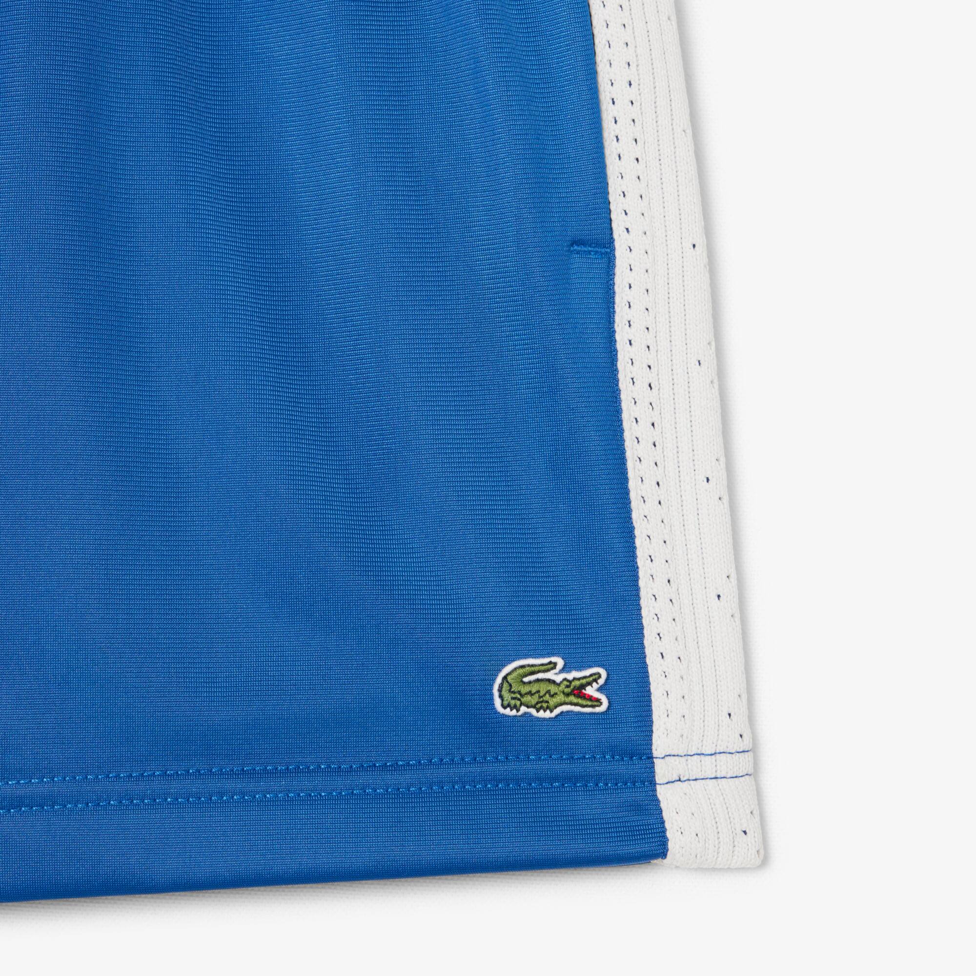Women's Satin Jersey Pointelle Stripe Shorts