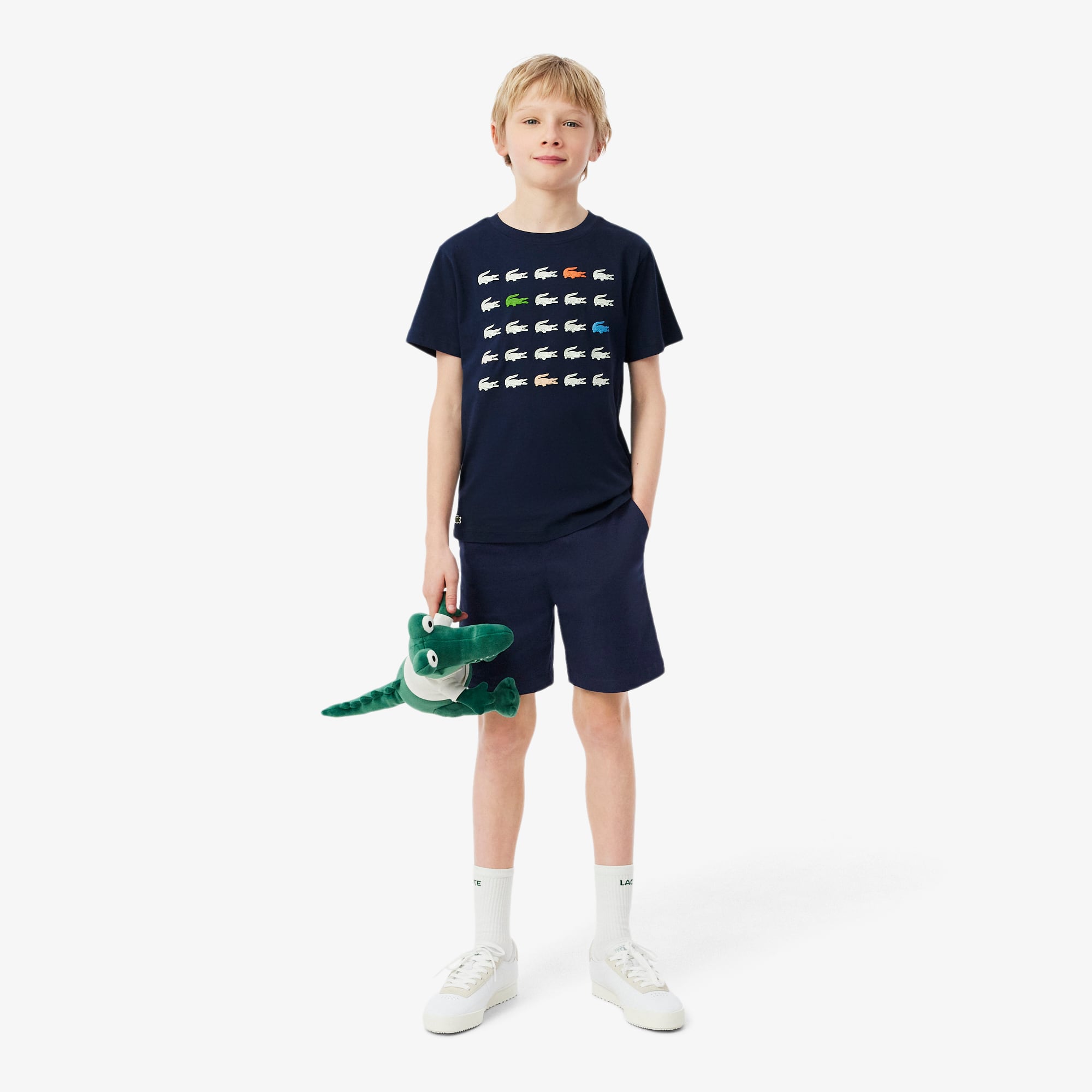 Lacoste Stretch Cotton Twill Chino Shorts - 16 Years