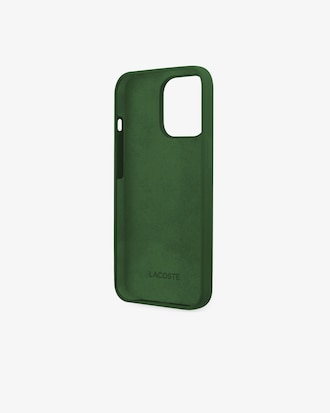 Lacoste Patchwork Print iPhone 14 Pro Max Case