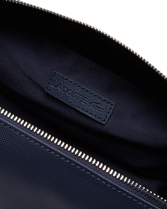 Unisex Classic Double Zip Petit Piqu&eacute; Toiletry Bag