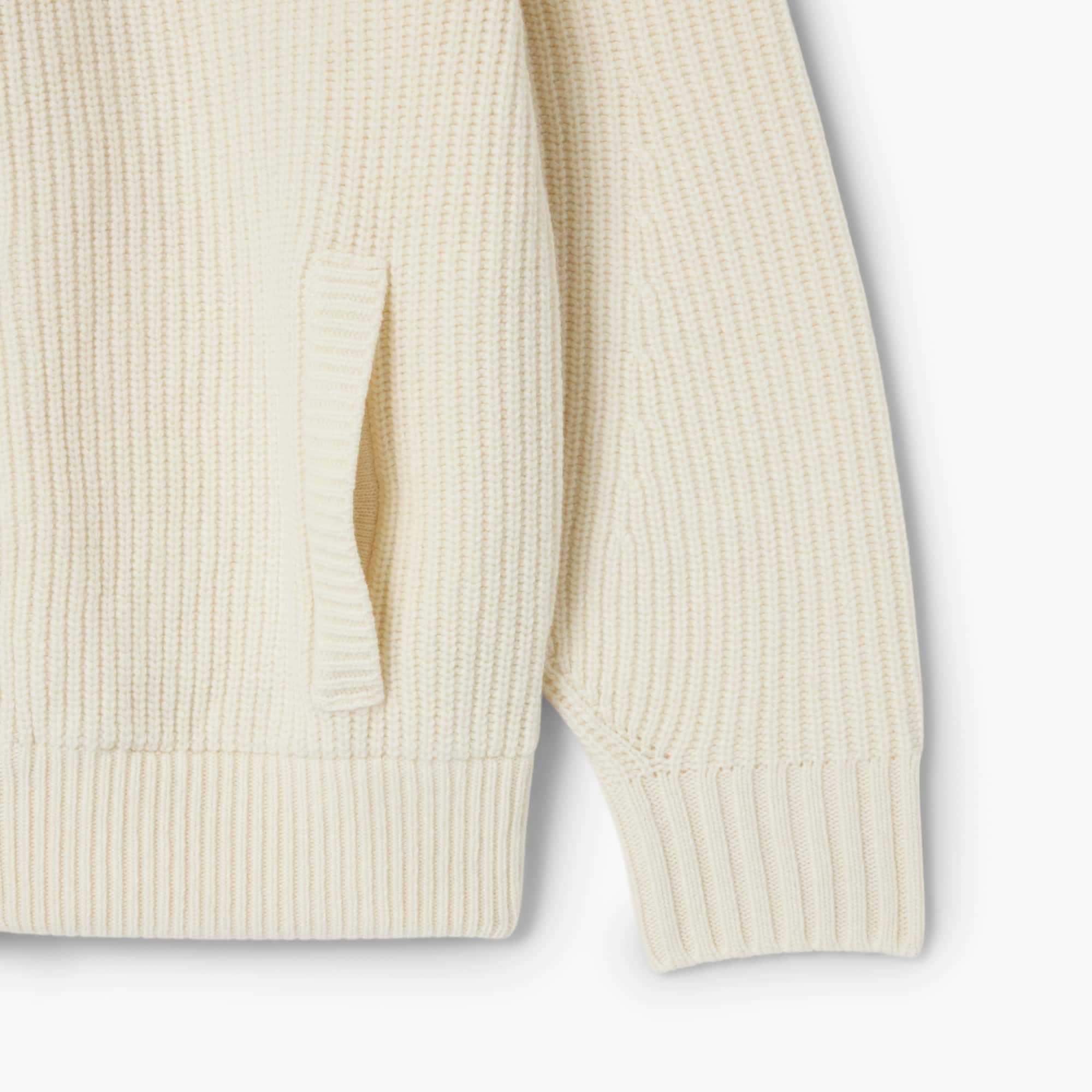 Men's Wool Zip-Up Sweater