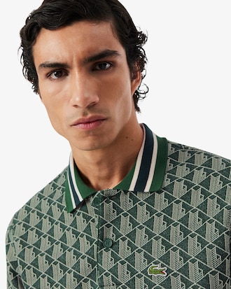 Men's Classic Fit Monogram Polo