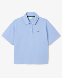 Girls' Oversized Piqu&eacute; Polo   