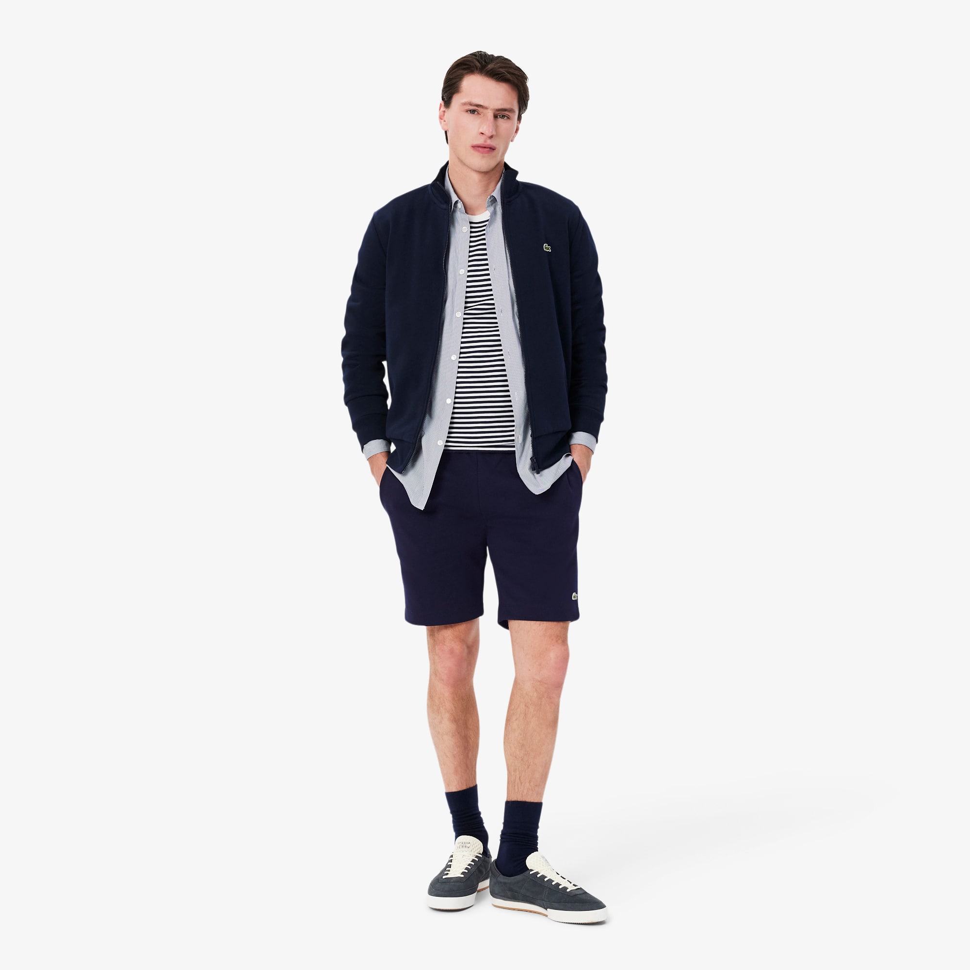 Lacoste Men's Regular Fit Fleece Shorts
