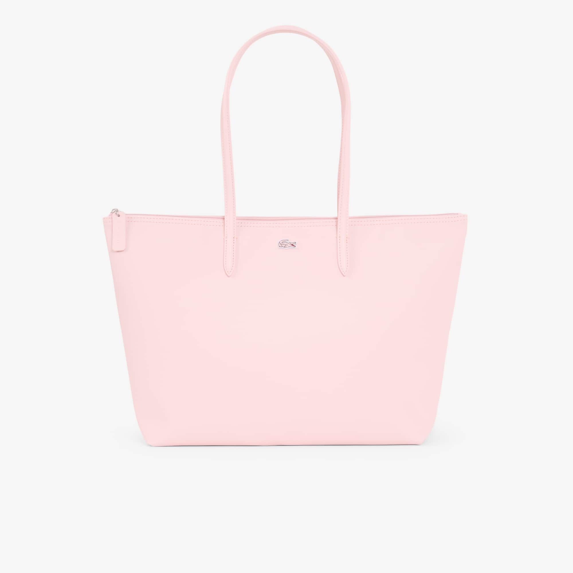 Lacoste Large L.12.12 Concept Tote - One Size In Pink
