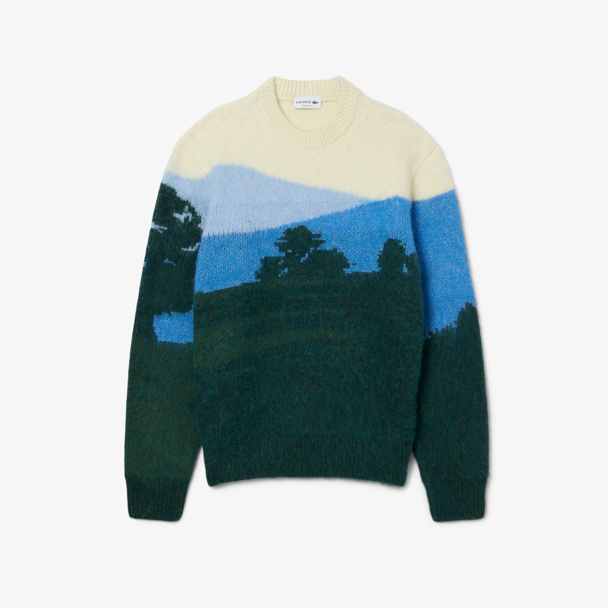 Men's Landscape Alpaca Wool Sweater