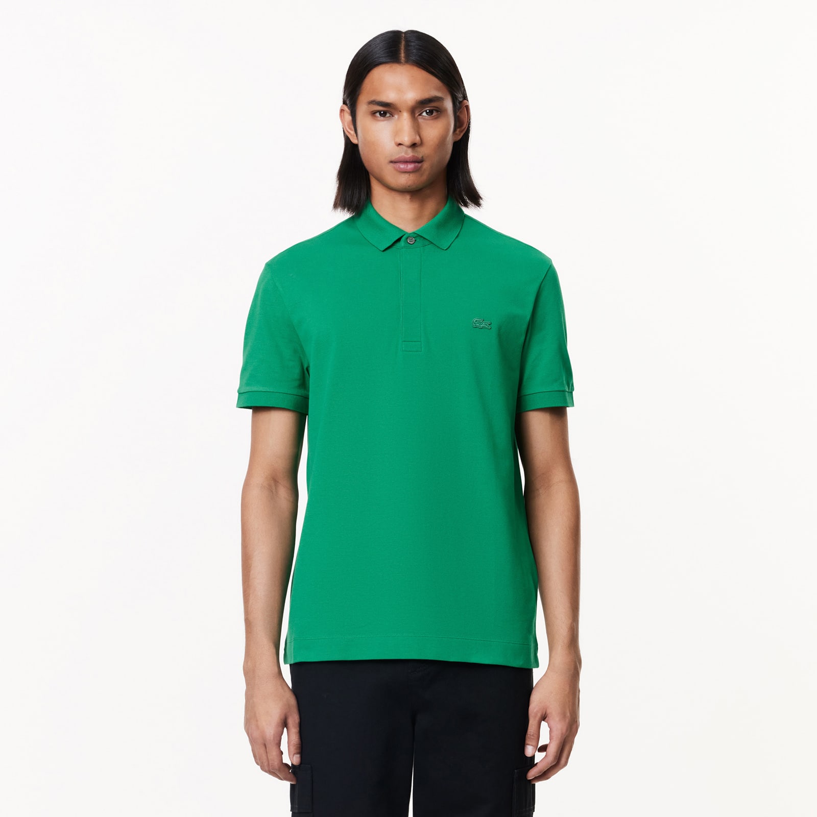 Men's Regular Fit Paris Stretch Piqué Polo - Polo Shirts