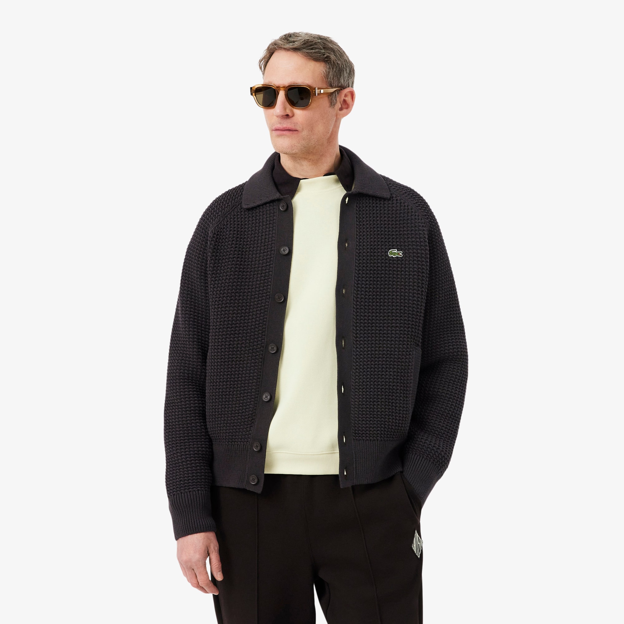 Chunky Knit Textured Jacket - Sweaters & Sweatshirts - New In 2026