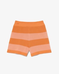 Short maille r&eacute;sille rayures