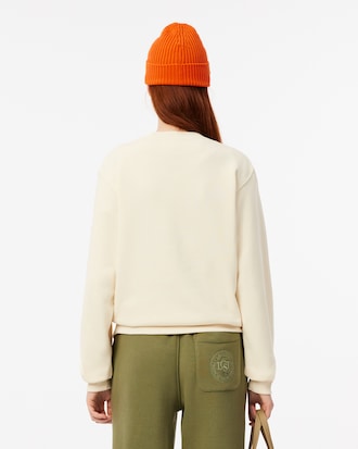 Women's Embroidered Fleece Sweatshirt