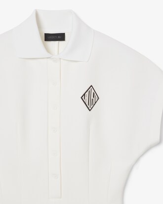 Women's Runway Pleated Polo Dress