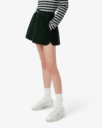 Women's Relaxed Fit Corduroy Shorts