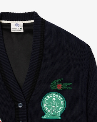 Lacoste x CLOT Cotton Cashmere Reversible Cardigan
