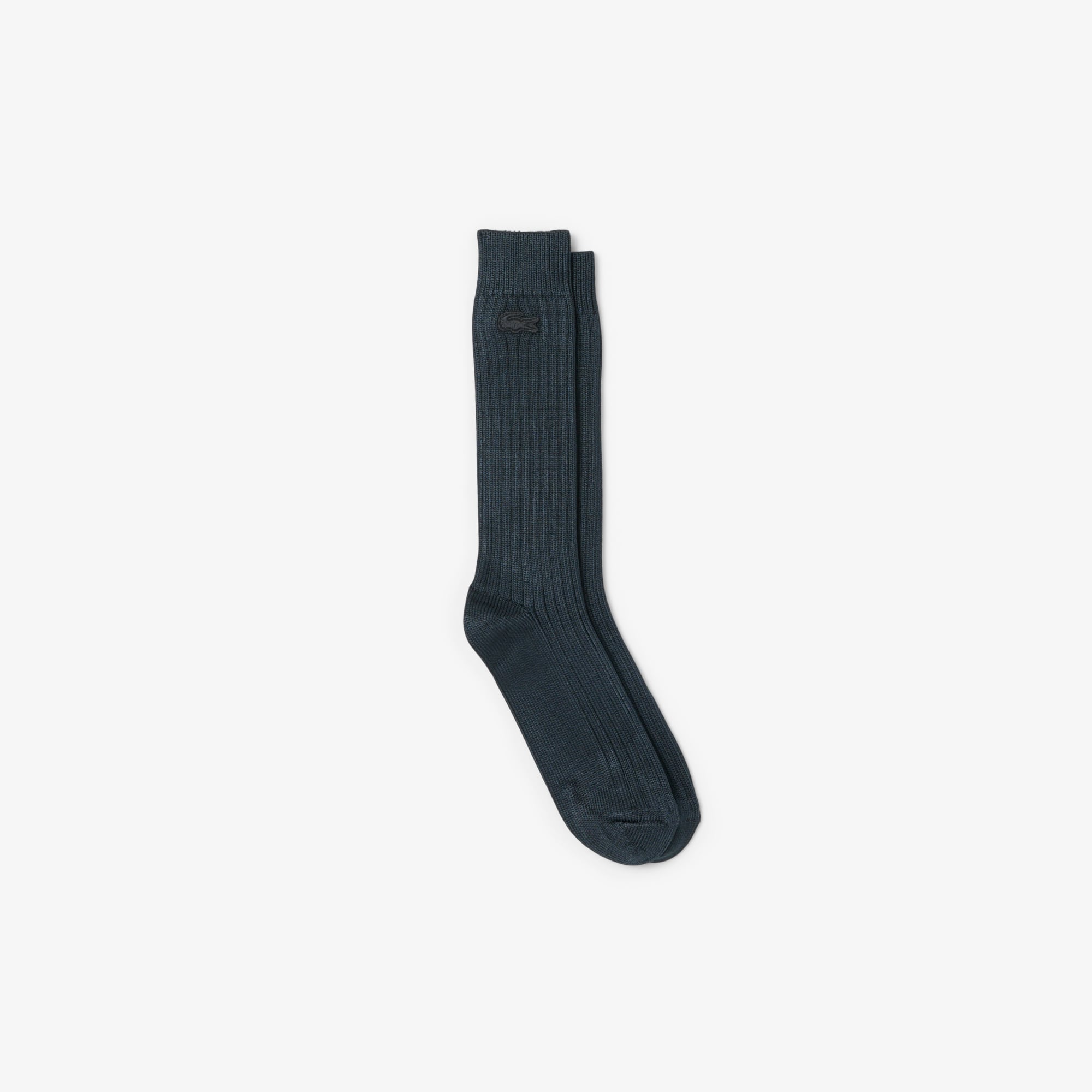 Lacoste Unisex 2-pack Cotton Socks - 6.5 - 8.5 In Blue