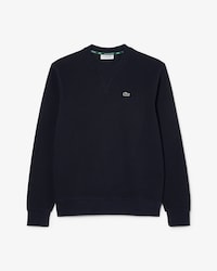 Women's Relaxed Fit Piqu&eacute; Crew Neck Sweatshirt