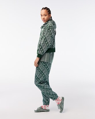Women's Lacoste x Netflix Serve Slide Textile Slides