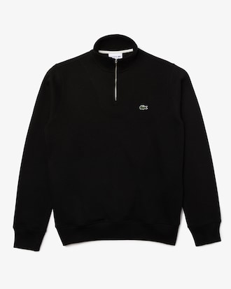 Men's Zip-Up High-Neck Sweatshirt