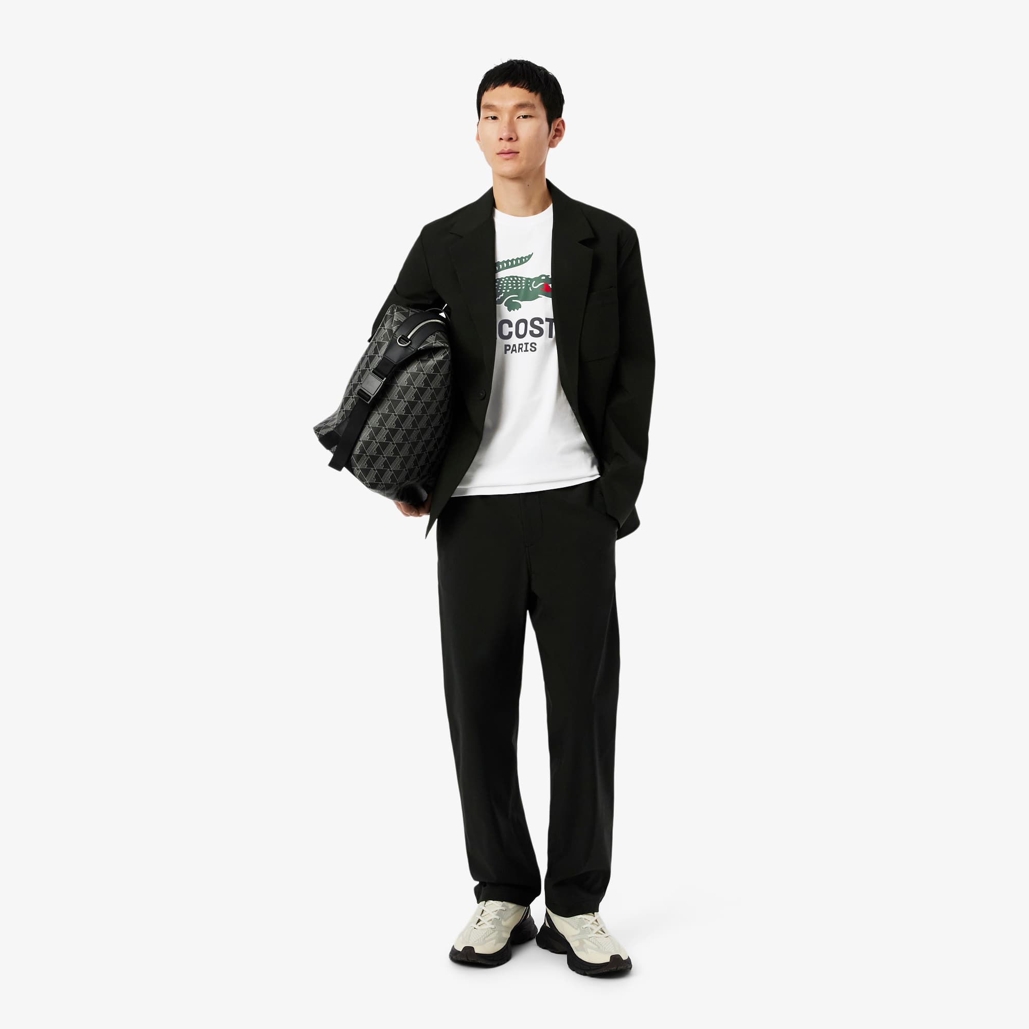 Men's Printed Cotton T-Shirt - T-shirts - New In 2026 | Lacoste