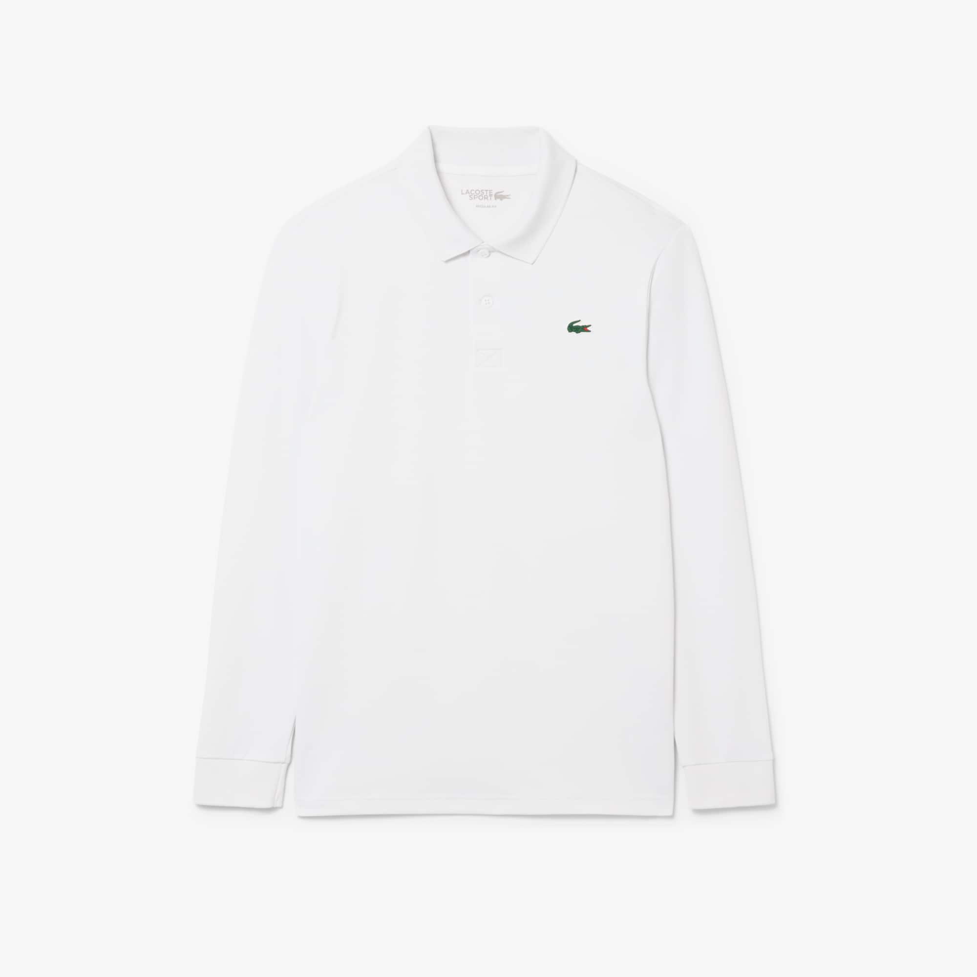 Regular Fit Ultra Dry Long Sleeved Golf Polo - Polo Shirts - New