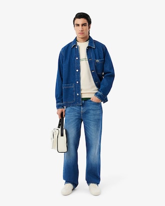 Men's Tennis Printed Fleece Sweatshirt