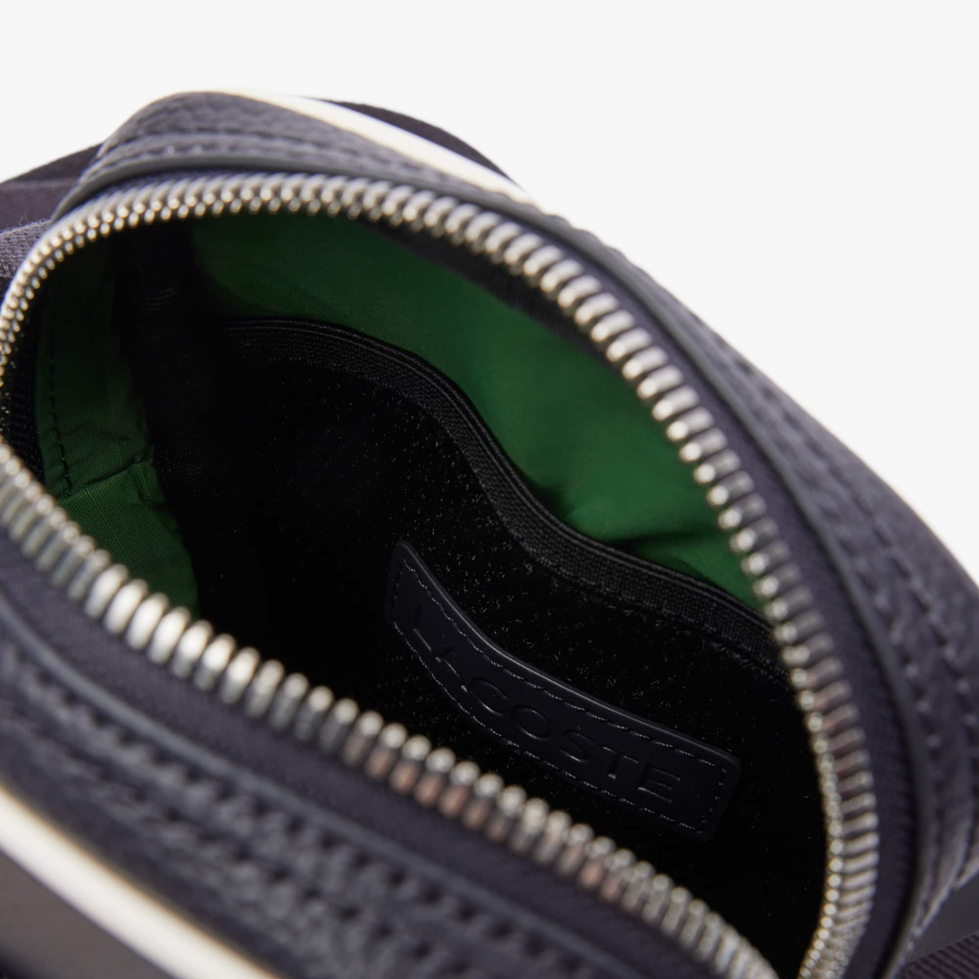 ★TOUT Y EST★ Crosstotrowellback GL233K Lacoste Men's Classic Flap Crossover Crossbody Bag, Midnight