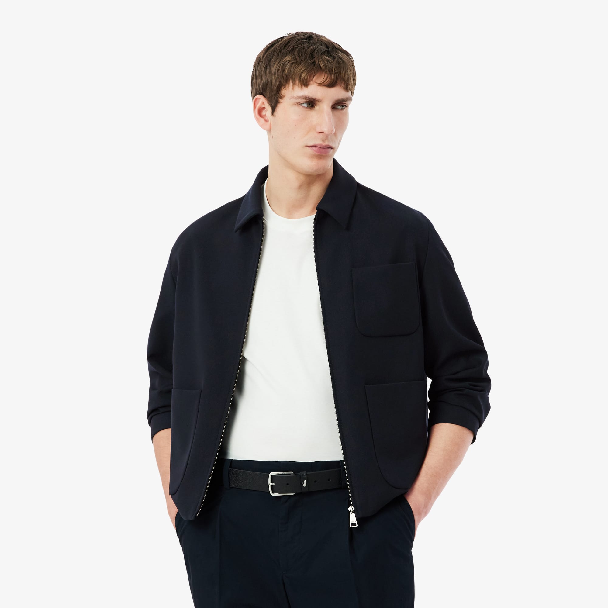 Wool blend Twill Jacket - Jackets & Coats - New In 2026 | Lacoste