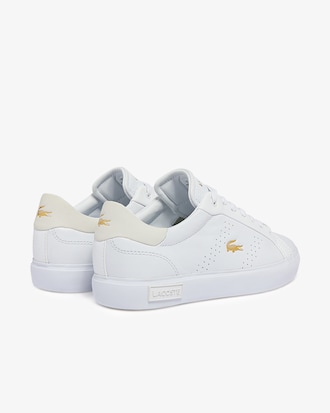 Women's Powercourt 2.0 Leather Tonal Sneakers