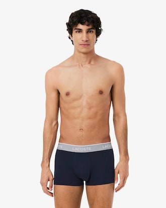 Men's 3-Pack Stretch Cotton Trunks