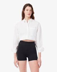High Waist Microfiber Cycle Shorts