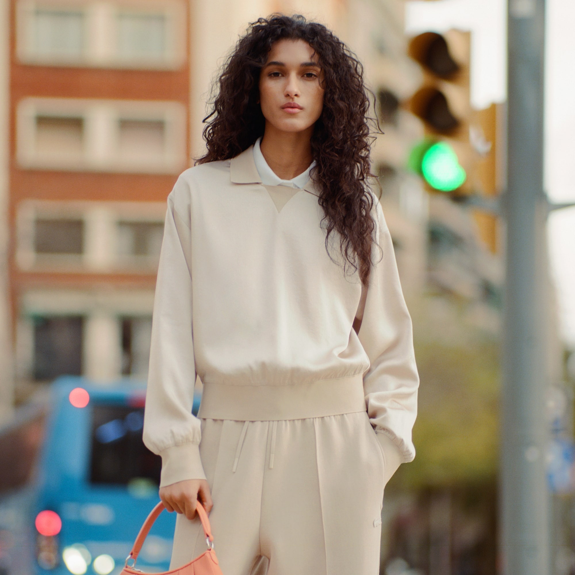Relaxed Fit Satin Polo - Women's Collection - New In 2026 | Lacoste