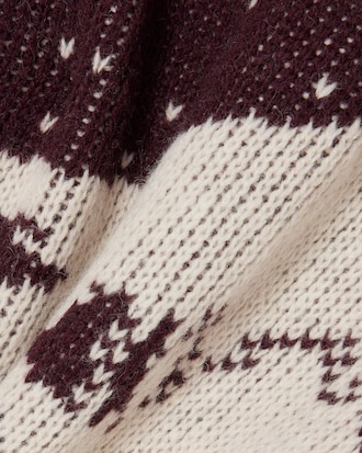 Archive Edition Jacquard Roll Neck Striped Sweater