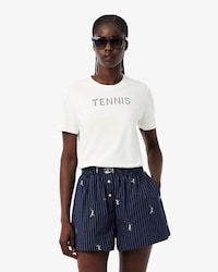 Tennis Embroidery T-shirt