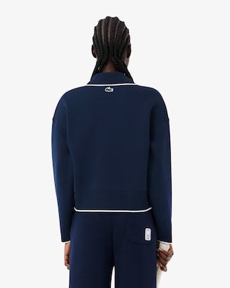 Tennis Heritage Polo Collar Sweatshirt