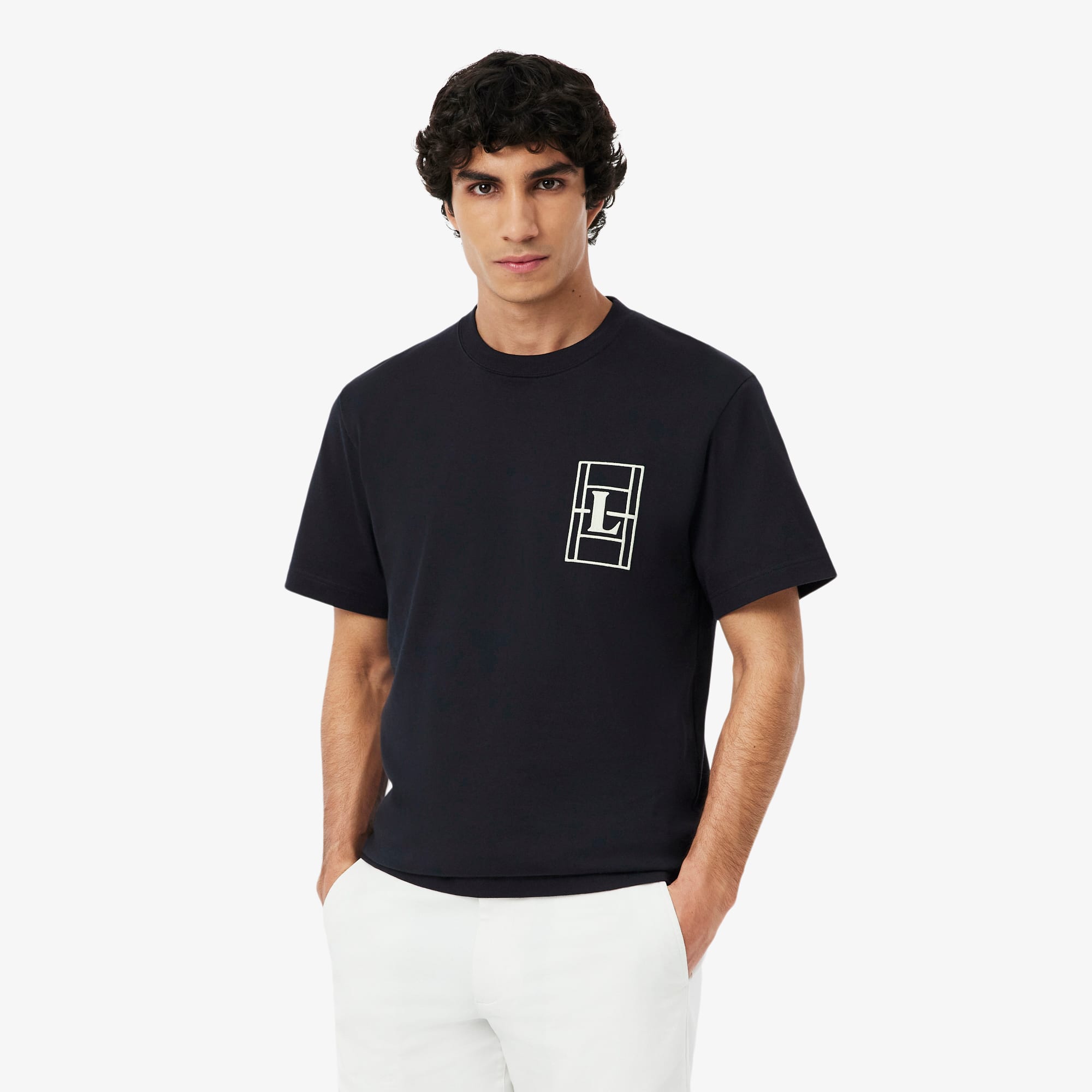 Embroidered Heavy Jersey T-Shirt - Organic Cotton - New In 2026