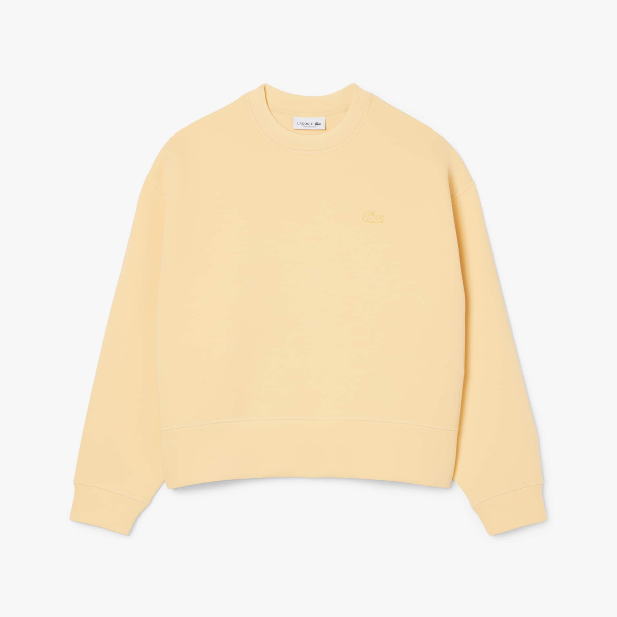 【イエロー（80）】Crewneck Light Sweater AURALEE Yellow Crewneck Sweater - Light yellow | Garmentory